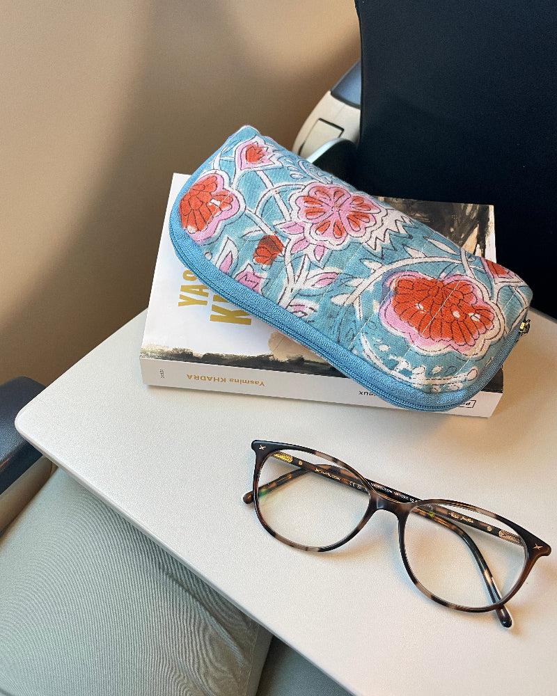 Etui à lunettes de vue en tissu