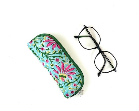 etui à lunettes de vue couleur feu d'artifice