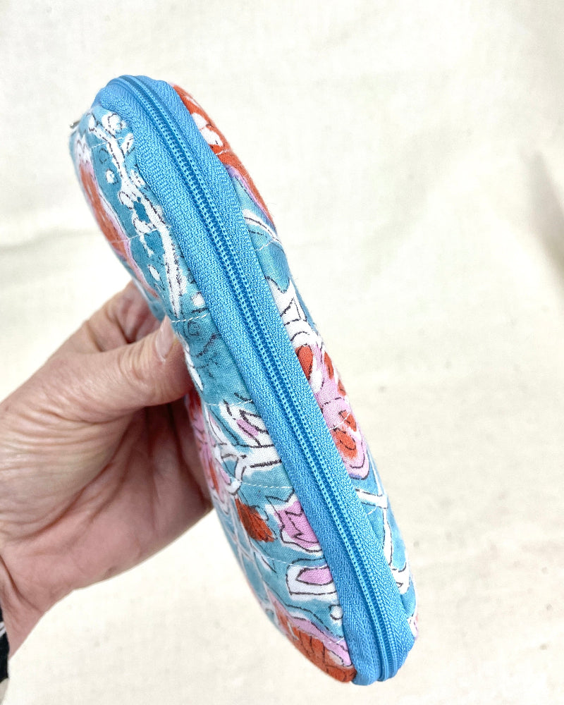 Etui à lunettes de soleil en tissu 