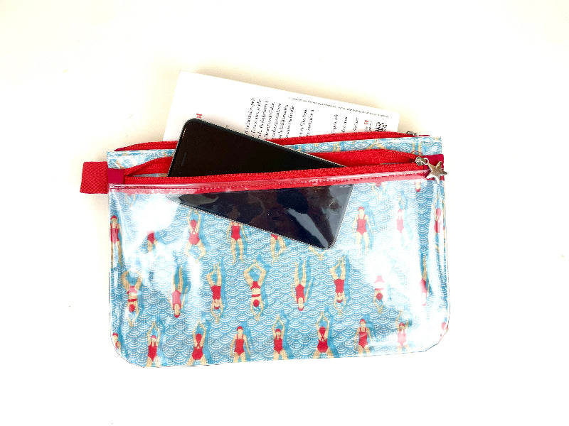 grande trousse tactile smartphone pour la plage
