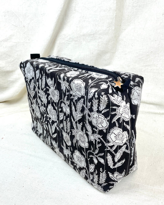 Grande trousse de toilette noire