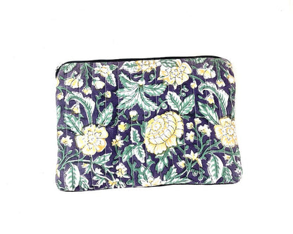 Housse ipad ou tablette bleu et vert