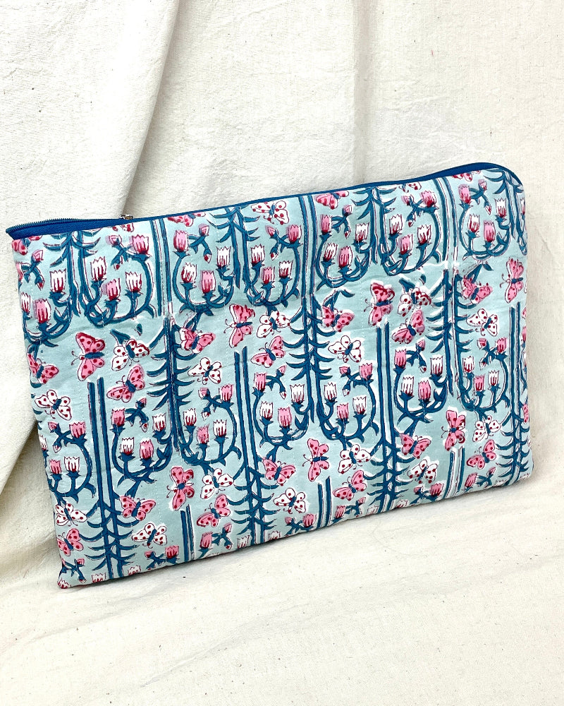 Housse ordinateur 13" bleu