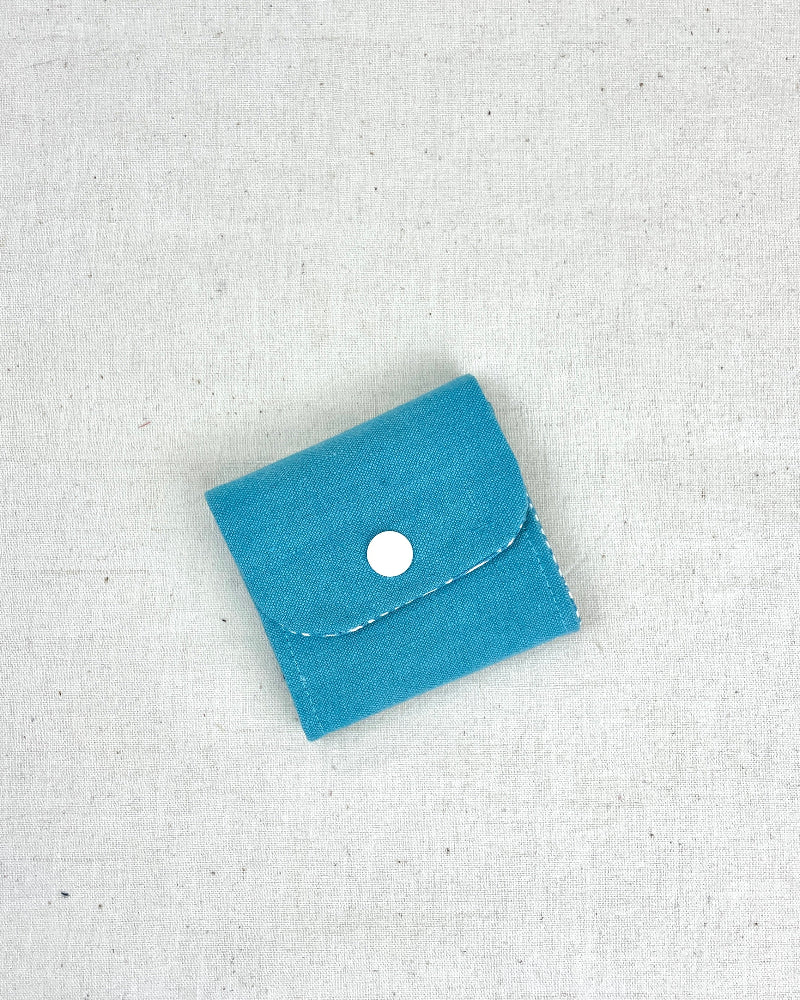 Mini trousse à bijoux turquoise