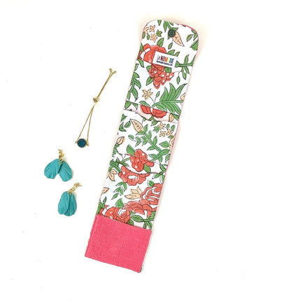 mini trousse à bijoux plate