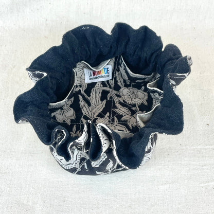 Trousse a bijoux aumonière NOIRE