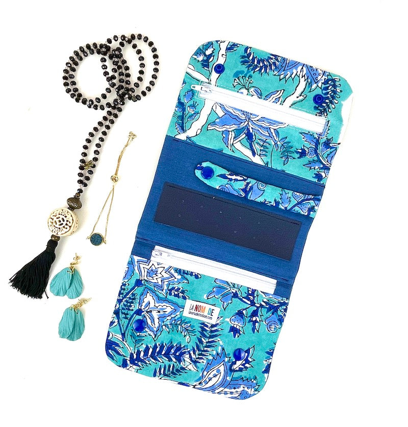 Trousse à bijoux plate
