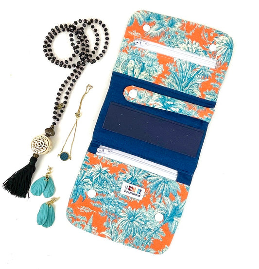 Trousse à bijoux plate